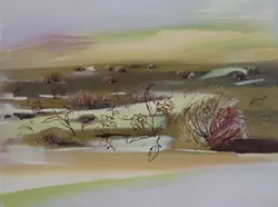 BARREN LANDSCAPE : - IMAGE BY CAROL PAQUET