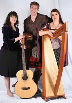IRISH WISH : Celtic trio The Muses will deliver an evening of music to blow your kilt up, on Nov. 24 at Green Acres Lavender Farm. - PHOTO COURTESY OF THE MUSES