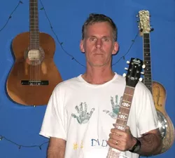 MAKING A CONNECTION : Los Osos musician and sound professional David Lynch is celebrating the release of his new CD, Dozen, which features his characteristically honest songwriting and upbeat instrumental accompaniment by Frank Duncan and Mark Travis. - PHOTO COURTESY OF DAVID LYNCH