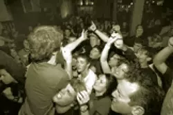 SAYONARA TOMORRA : SLO Town punk act New Tomorrow is threatening that their last gig ever is at Downtown Brew on Sept. 3. Mosh them into submission. - PHOTO BY SHANE HOWELL