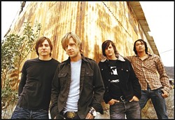 IF THEY HAD A HAMMER :  They'd hammer in the morning, but they're a rock band, so Switchfoot will play at the Cal Poly Rec Center on Nov. 28 and donate $1 from every ticket to Habitat for Humanity. - PHOTO COURTESY OF SWITCHFOOT