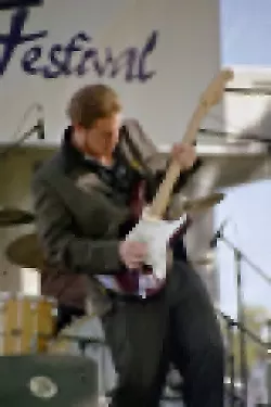 GUITAR WAIL : Blues guitarist A.C. Myles brings his Stevie Ray Vaughan-esque playing to O'Reilly's on March 14. - PHOTO COURTESY OF A.C. MYLES