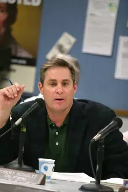 POINT MAN: Morro Bay City Attorney Rob Schultz is essentially the chief negotiator with Duke Energy. In September of last year Duke and Morro Bay came close to signing a deal to modernize the natural-gas-burning plant, but talks fell apart at the last minute. - CHRISTOPHER GARDNER