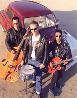 RRRRRRRRRR!!!! : The Chop Tops hotrod into Downtown Brew for a rockabilly grease fest on June 17. - PHOTO COURTESY OF THE CHOP TOPS