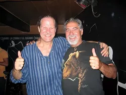 ROOTS IN CUBA: Cuban musician Pablo MenÈndez (left) and local Cuban-American George “Jorge� MilanÈs are impacted by U.S. travel restrictions. - PHOTO COURTESY OF CENTRAL COAST CUBAN AMERICAN ALLIANCE