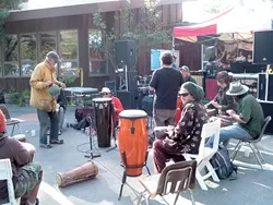 IS THERE A HIPPIE IN THE HOUSE? : Hipster and trippers unite this weekend at the 16th Annual Big Sur Jade Festival, featuring three days of free live music Oct. 5 through 7, including a morning drum circle every day. - PHOTO COURTESY OF THE BIG SUR JADE FESTIVAL