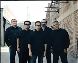 SLINGERS DE PISTOLAS : Famed East L.A. band Los Lobos headlines the May 27 Avila Beach Blues Festival - PHOTO COURTESY OF LOS LOBOBS