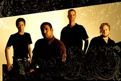 SOLID FOUNDATION : Shawn Johnson & the Foundation, which sounds a bit like the Dave Matthews Band, plays Frog and Peach on May 29. - PHOTO COURTESY OF SHAWN JOHNSON & THE FOUNDATION