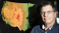HEAT AND WATER : William Preston, a geography professor at Cal Poly, said rising temperatures are adding to the pressures on California's water resources. "Temperatures are one of the most determining elements of any kind for the study of climate," he said. A student of his tracked a trend of rising average temperatures in San Luis Obispo over the past century.