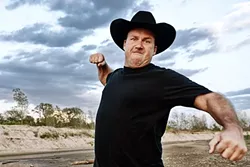 TRUTH PUNCH: Comic and country singer Rodney Carrington presents his Here Comes the Truth tour at the Madonna Inn Expo Center on July 8. - PHOTO COURTESY OF RODNEY CARRINGTON