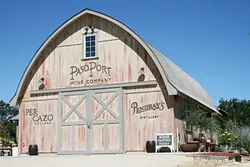 TRIFECTA: Port, wine, and spirits collide under one roof at Pendray’s Distillery in Paso Robles. - PHOTO BY HAYLEY THOMAS