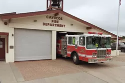 STAYIN’ ALIVE: The Cayucos Fire Protection District voted unanimously on July 7 to approve a 2016-17 budget for the Cayucos Fire Department. The department has struggled in recent years with recruiting paid-on-call firefighters. - PHOTO COURTESY OF CAYUCOS FIRE DEPARTMENT