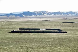 GREEN ACRES: Marijuana grows have been set up across the California Valley in remote SLO County. Residents of the area are worried about the impacts they might bring. - PHOTO BY JONO KINKADE