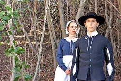 I HAVE KNOWN HER: When John Proctor’s (Jacob Corsaro) wife is accused of witchcraft by Abigail Williams (Sabrina Orro), he must grapple with his shame and admit to having an affair with the vengeful Abigail. - PHOTO COURTESY OF NESRINE MAJZOUB