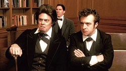 &lsquo;CHARLESTON&rsquo;:  In this episode, Preston Brooks (Johnny Knoxville, left foreground) canes Charles Sumner (played by Patton Oswald, not pictured) for speech that slights Brooks&rsquo; cousin and home state. - PHOTO COURTESY OF COMEDY CENTRAL