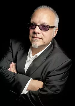 BLUES BROTHER : Curtis Salgado, credited with helping John Belushi create “Joliet” Jake Blues, plays the SLO Vets Hall on May 14. - PHOTO COURTESY OF CURTIS SALGADO