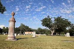 IN PLAIN SIGHT: A Paso Robles cemetery was the meeting place between two members of the SLO Sheriff’s Narcotics Unit and a confidential informant who was asked to participate in an undercover drug buy to work off a criminal charge. - PHOTO BY DYLAN HONEA-BAUMANN