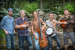 BLUEGRASS AT THE BEACH: Folk and bluegrass masters Hot Buttered Rum play a free, ocean side concert at The Cliffs on May 30, for Memorial Day. - PHOTO COURTESY OF HOT BUTTERED RUM