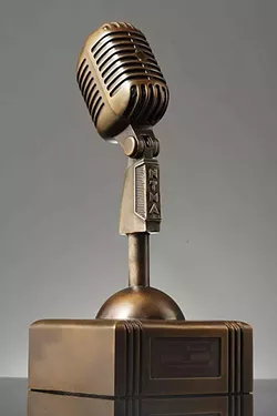 WIN ME!: Enter the New Times Music Awards July 28 through Aug. 22 to win one of these bronze Newties! - FILE PHOTO