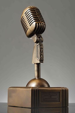 WIN ME!:  Enter the New Times Music Awards July 28 through Aug. 22 to win one of these bronze Newties! - FILE PHOTO