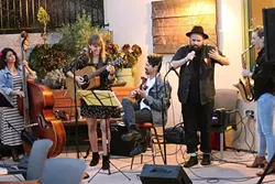 LOCAL AMERICANA: The Foxx & Rice Band brings their folksy sounds to Frog and Peach on July 14. - PHOTO COURTESY OF THE FOXX & RICE BAND