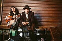 AMERICANA TREASURES :  Amazing folk duo Mike + Ruthy play two SLOfolks shows this week, April 15 at Coalesce Bookstore, and April 16 at Castoro Cellars. - PHOTO COURTESY OF MIKE + RUTHY