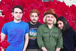 SNOTTY: On June 12, together PANGEA—a band that describes its music as “poppy, snotty, shitty, fitty, punky, stunky garage-pop and roll”—plays the Fremont Theater lobby. - PHOTO COURTESY OF TOGETHER PANGEA