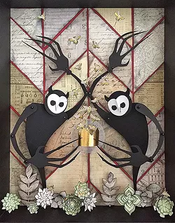 A SHIFT: Lena Rushing’s character Bedlam, featured in the piece Balance of Power, represents the catalyst for different events in life. - IMAGE COURTESY OF LENA RUSHING