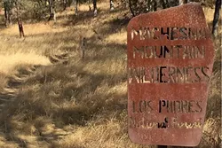 ENTER THE MACHESNA : The American Canyon trail is a gateway to the Machesna Wilderness in the Los Padres National Forest. - PHOTO BY TREVER DIAS