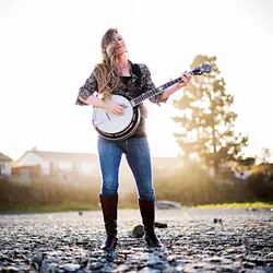 ANGEL ACTIVIST: Singer-songwriter-banjoist Erin Inglish plays Last Stage West on Nov. 13, before leaving to bring supplies and support to the protesters at the Standing Rock Sioux Reservation. - PHOTO COURTESY OF ERIN INGLISH