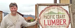 CRAFT: Switching gears from a software engineer to running a lumber mill, Sean O’Brien is content working in conjunction with his local community. - PHOTO COURTESY OF PACIFIC COAST LUMBER