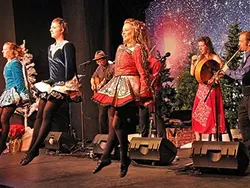 CANDY IN MY HEELS : If bagpipes, fiddles, and traditional Celtic dancing gets your blood pumping, you might want to catch Molly’s Revenge with vocalist Christa Burch and the Turco Irish Dancers this Dec. 16 at the South Bay Community Center in Los Osos. - PHOTO COURTESY OF STUART MASON