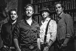LIKE THE BOSS: Blue-collar rock heroes Kingsborough play Frog and Peach on Jan. 19. - PHOTO COURTESY OF KINGSBOROUGH