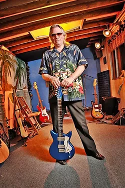 STILL ROCKIN’! : To celebrate his long-running TV show The Tiki Lounge, Merrell Fankhauser and Friends recently released Tiki Lounge Live, a CD of songs performed on the show. - PHOTO BY LUIS ESCOBAR