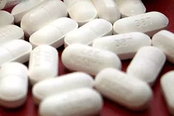 PLENTY OF PILLS: In 2015 alone, more than 246,000 prescriptions for powerful opioid pain medications like oxycodone were written in SLO County. - PHOTO COURTESY OF THE DRUG ENFORCEMENT ADMINISTRATION
