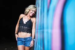 LOVE MACHINE : Kristen Black releases her new album, 'Can’t Bring Me Down,' on Aug. 20 at Tap It Brewing Co. - PHOTO BY BRITTANY APP