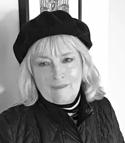 SHADES OF GRAY : Paso Robles Artist Betty Wick creates art for her son’s Dilecta wine labels as well as illustrations for children’s books she makes with her husband. - PHOTO COURTESY OF BETTY WICK