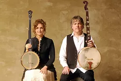 AMERICANA ROYALTY : Abigail Washburn and Béla Fleck bring their dueling banjos to the PAC on March 19. - PHOTO COURTESY OF BELA FLECK AND ABIGAIL WASHBURN