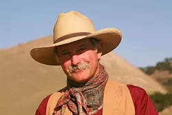 HE’S GOT A STORY FOR YOU: Award-winning Western singer-songwriter and raconteur Dave Stamey performs Jan. 6, in Morro Bay’s Coalesce Bookstore. - PHOTO COURTESY OF DAVE STAMEY