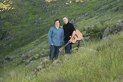 END OF THE ROAD?: Father-and-son Irish duo Young Ireland has scheduled two final fundraising concerts before the junior O’Hara heads to college. See them March 12, at the SLO Little Theatre; and March 18, at the Pewter Plough Playhouse. - PHOTO COURTESY OF YOUNG IRELAND