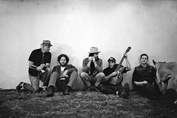 AMERICANA STRINGS:  The Red Barn Community Music Series presents Moonsville Collective and their old timey sounds on Jan. 14 in Los Osos&rsquo; Red Barn. - PHOTO COURTESY OF MOONSVILLE COLLECTIVE