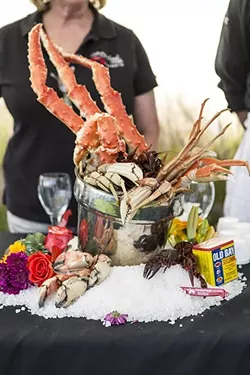 WET AND WILD: Beverages and bites from more than 40 winemakers, breweries, and local chefs will be served up fresh during the seaside Wine, Waves & Beyond event slated for June 2 to 4 in Pismo Beach. - PHOTO COURTESY OF WINE, WAVES & BEYOND