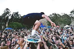 SURF’S UP: The largely college-attended biannual Shabang festival—on May 6 at Laguna Lake Park—continues to grow, and this year organizers expect more than 3,000 people at the event. - PHOTO COURTESY OF SHABANG