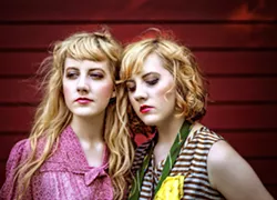 STRAIGHT SHOOTIN' HARMONIES Americana-folk duo Annie Oakley plays Linnaea's Cafe on June 16. - PHOTO COURTESY OF ANNIE OAKLEY