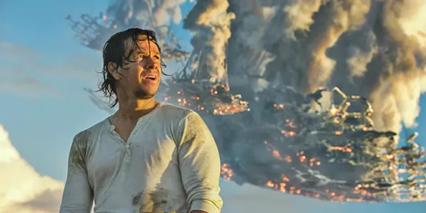 INCOHERENT Cade Yeager (Mark Wahlberg) tries to save the Autobots from Earthlings, Decepticons, a sorceress named Quintessa, a turncoat Optimus Prime, and film reviewers everywhere. - PHOTO COURTESY OF PARAMOUNT PICTURES AND HASBRO