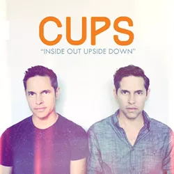 HOT SUMMER SINGLE! Twin brothers Damon and Dominic Castillo have teamed up under the name CUPS to release a terrific summer single, "Inside Out Upside Down," available on iTunes, YouTube, Bandcamp, Spotify, and Facebook.