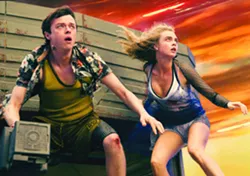 HEROES Valerian (Dane DeHaan left) and Laureline (Cara Delevingne) must safeguard Alpha, a sprawling city that's home to species from a thousand planets, in Valerian and the City of a Thousand Planets. - PHOTO COURTESY OF EUROPACORP
