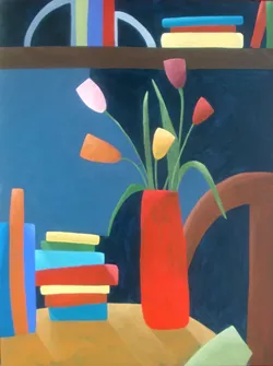 LOVE OF LITERATURE Artist Anne Seltzer's passion for libraries stems from studying literature for her undergraduate degree. - IMAGE COURTESY OF ANNE SELTZER