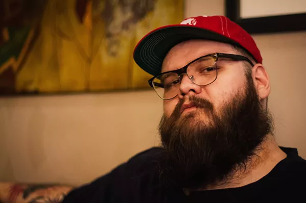 JOYOUSLY SAD Amazing singer-songwriter John Moreland plays BarrelHouse Brewing on Aug.13. - PHOTO COURTESY OF JOEY KNEISER