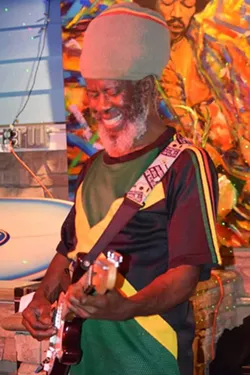 FREE MUSIC Reggae acts like Ras Danny and the Reggae All Stars frequently stop by the Frog & Peach Pub in downtown SLO. - PHOTO COURTESY OF DERRICK "RAS DANNY" REID